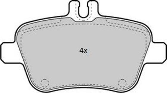 FREMAX FBP-1870 - Комплект гальмівних накладок, дискове гальмо work.proartstudio.com.ua