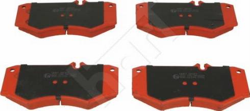 Hart 223 795 - Комплект гальмівних накладок, дискове гальмо work.proartstudio.com.ua